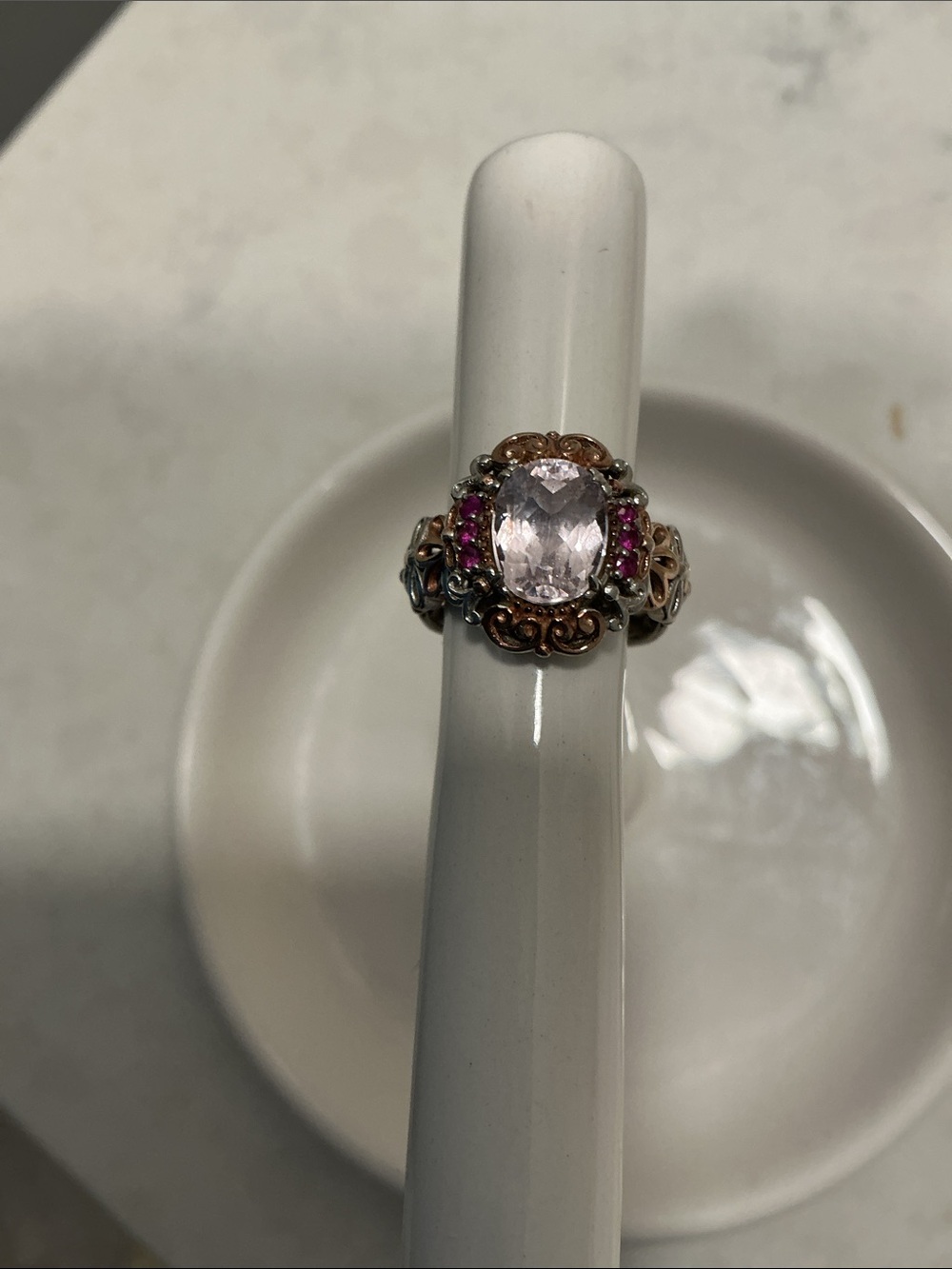Gems en vogue Kunzite ring